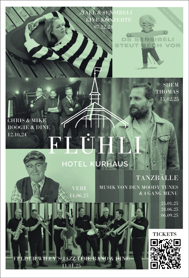 SHEM Thomas - Solo Tour, Flühli Hotel Kurhaus, 20.30 Uhr, www.kurhausfluehli.ch