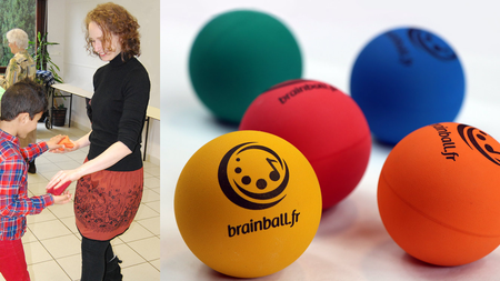 Brain Ball® für zwei Generationen | © Bibliothek Zug