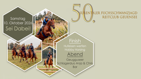 50. Surentaler Fuchsschwanzjagd | © Reitclub Geuensee