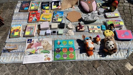 Flohmarkt im Quartier Luegisland, Stadt Luzern | © Quartierverein Luegisland