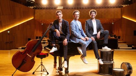 Kammermusik Luzern: Frank Dupree Trio & Simon Höfele | © Gesellschaft für Kammermusik Marianischer Saal